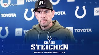 Shane Steichen Media Availability : Colts at Steelers