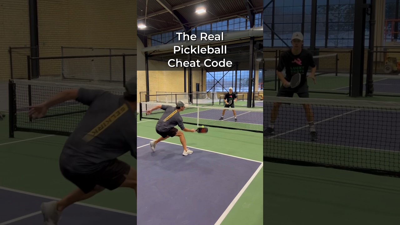 The REAL Pickleball Cheat Code 🤫 #pickleball