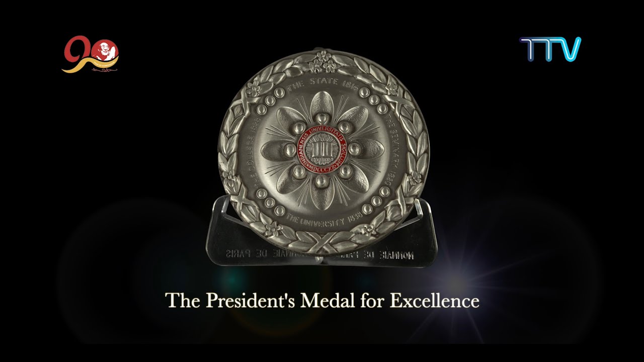 The President's Medal for Excellence: July 26, 1996 - Awarded to H.H. the Great 14th Dalai Lama