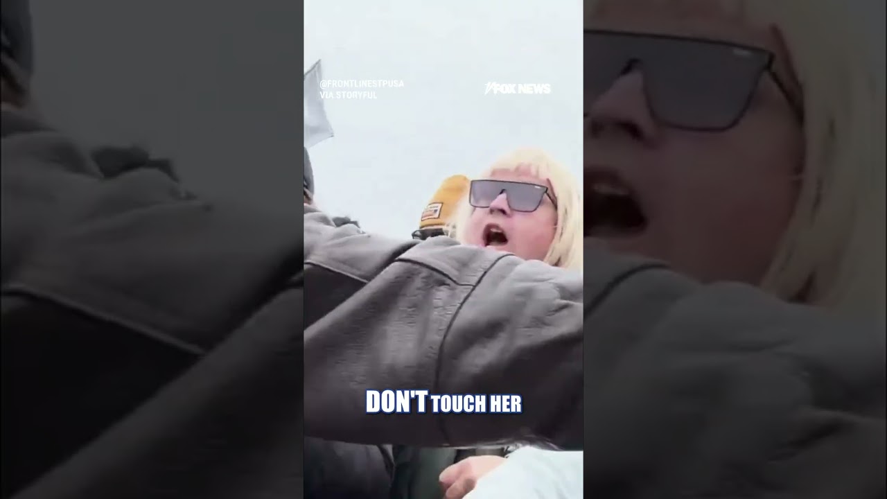 TPUSA reporter ASSAULTED by anti-ICE agitators #shorts #us #news #foxnews