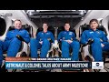Astronaut & colonel talks army milestone  - 06:05 min - News - Video