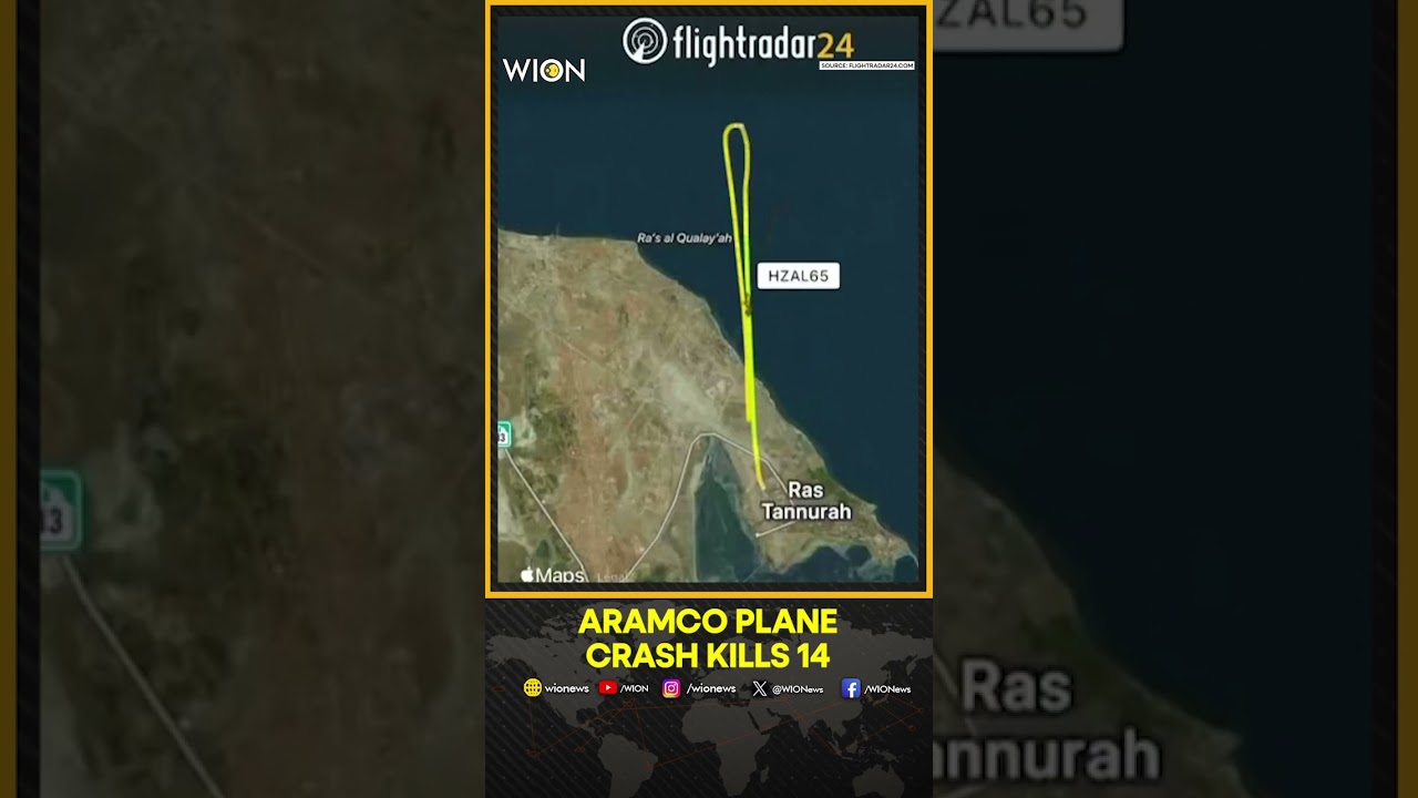 Saudi Arabia: Aramco Chopper Crashes in Ras Tanura Claiming 14 Lives | WION News