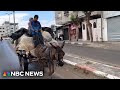 Palestinians leave eastern Rafah after Israeli warnings to evacuate the area