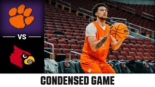 Clemson vs. Louisville Condensed Game | 2024-25 ACC Men's Basketball