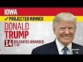 NBC projects Donald Trump has won the Iowa Republican caucus  - 03:11 min - News - Video