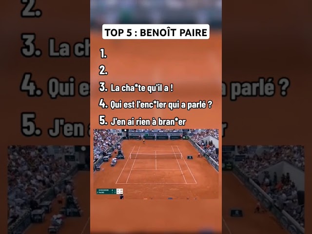 Top 5 Benoît Paire 🤣