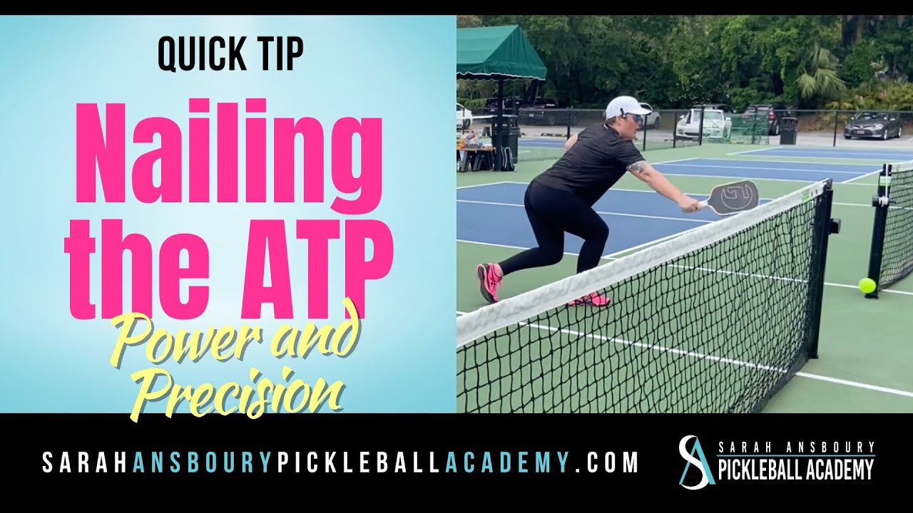 Nailing the ATP Shot in Pickleball - Around The Post Quick Tip