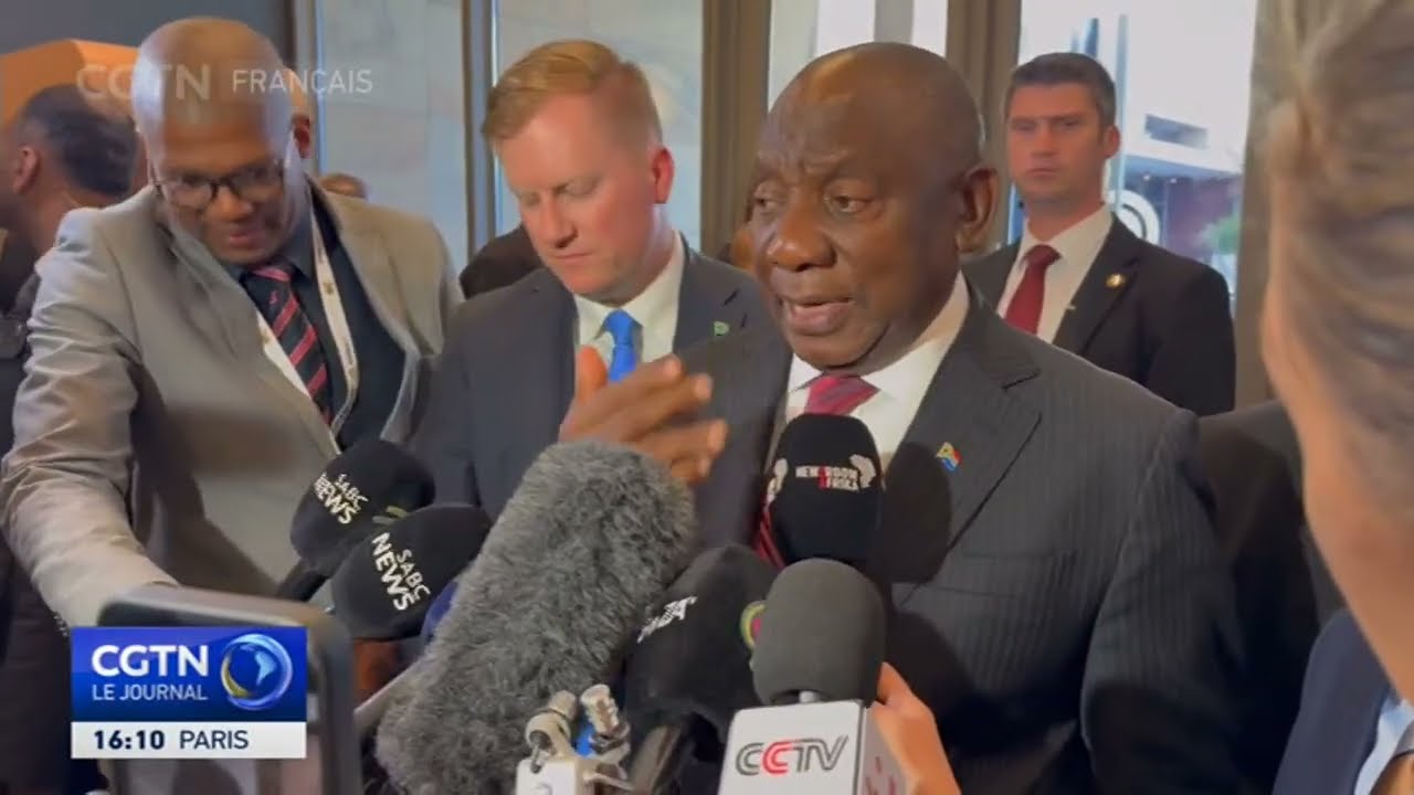 le président Ramaphosa s'exprime pour la première fois depuis son retour des États-Unis