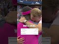 Beautiful moment between Frances Tiafoe and Alex Michelsen in quarter-final! | #USOpen