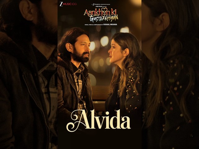 A thousand unsaid goodbyes…now echo through every note. #Alvida out now. ❤️‍🩹✨ #VishalMishra #shorts