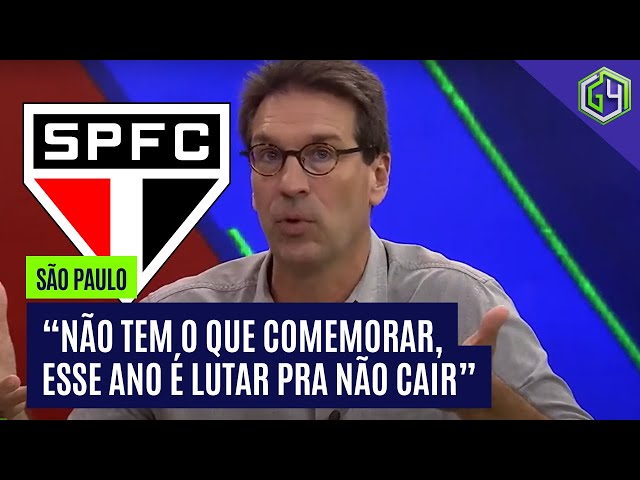 "O OBJETIVO DO SÃO PAULO NÃO É A LIBERTADORES, O FOCO AGORA É NÃO CAIR", DIZ ARNALDO