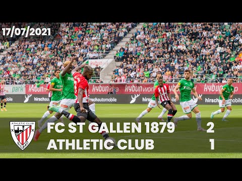 RESUMEN | FC St. Gallen 1879 2-1 Athletic Club | Amistosos 2021/22