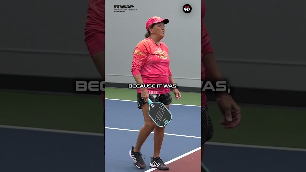 Coach Linda Thompson will teach purposeful dinks: drills to help you adapt to "New Pickleball" 😤