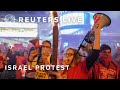 LIVE: Israeli protesters call for release of female hostages held in Gaza
