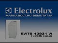 Electrolux EWTS 13931 W mosogep Markabolt  - Продолжительность: 3:13