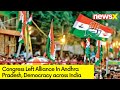 Congress left alliance in Andhra | Dance of democracy across India | NewsX