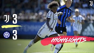 Six-goal Derby d'Italia thriller! ⚽️😱? | Juventus Women 3-3 Inter