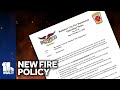 Memo changes rules of engagement to fight fires