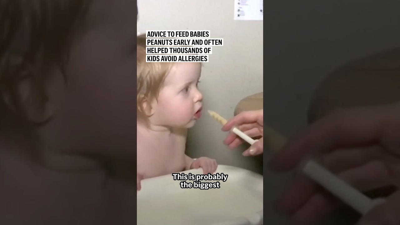 Advice to feed babies peanuts early and often helped thousands of kids avoid allergies