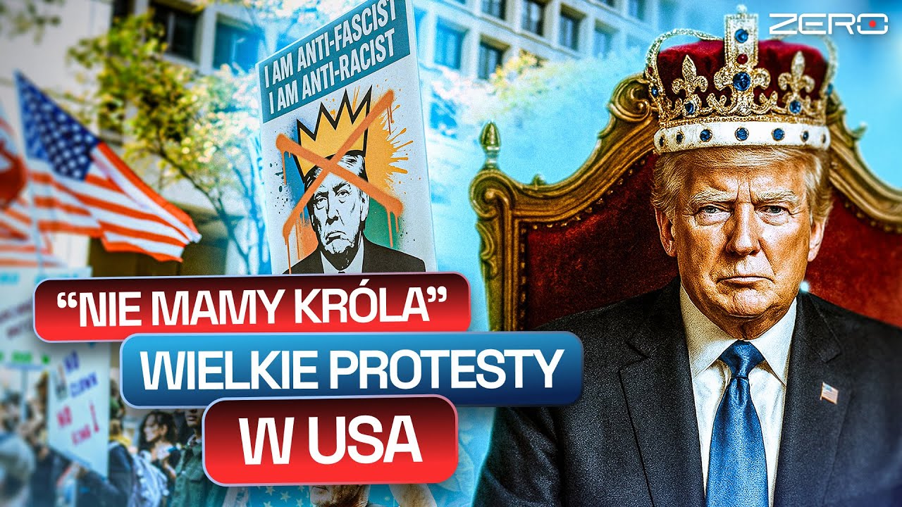 DONALD TRUMP ZAKPIŁ Z PROTESTUJĄCYCH. MASOWE DEMONSTRACJE W USA