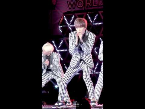 140815 SMTOWN LIVE_Super Junior - Sorry Sorry (Eunhyuk focus)