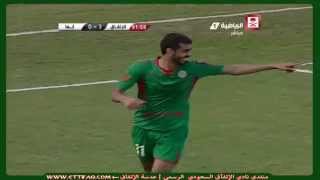 هدف الاتفاق الرابع على أبها - إياب الدوري السعودي للدرجة الأولى