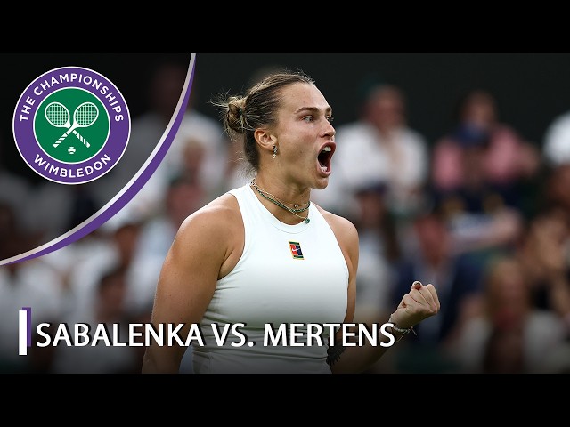 Former doubles partners COMPETE 😤 No.1 Aryna Sabalenka vs. Elise Mertens 👀 | Wimbledon 2025