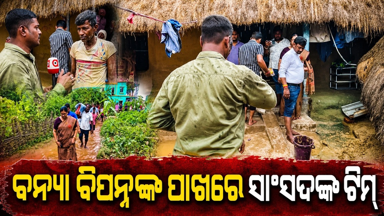 Nilagiri Flood: MP Pratap Sarangi's Team Distributes Relief In Kasbajaypur | Argus News