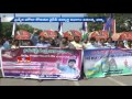 YSRCP Student Unions Variety Protest for AP Special Status : Kadapa