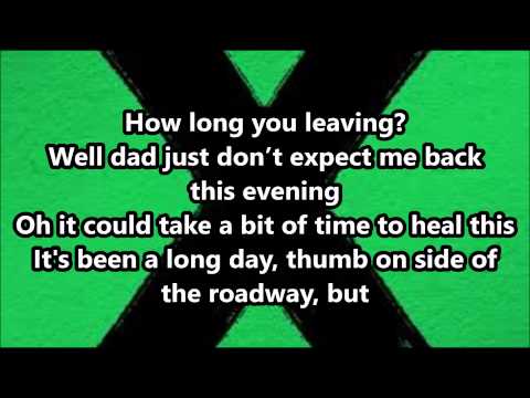 Ed Sheeran - Runaway (Lyrics)