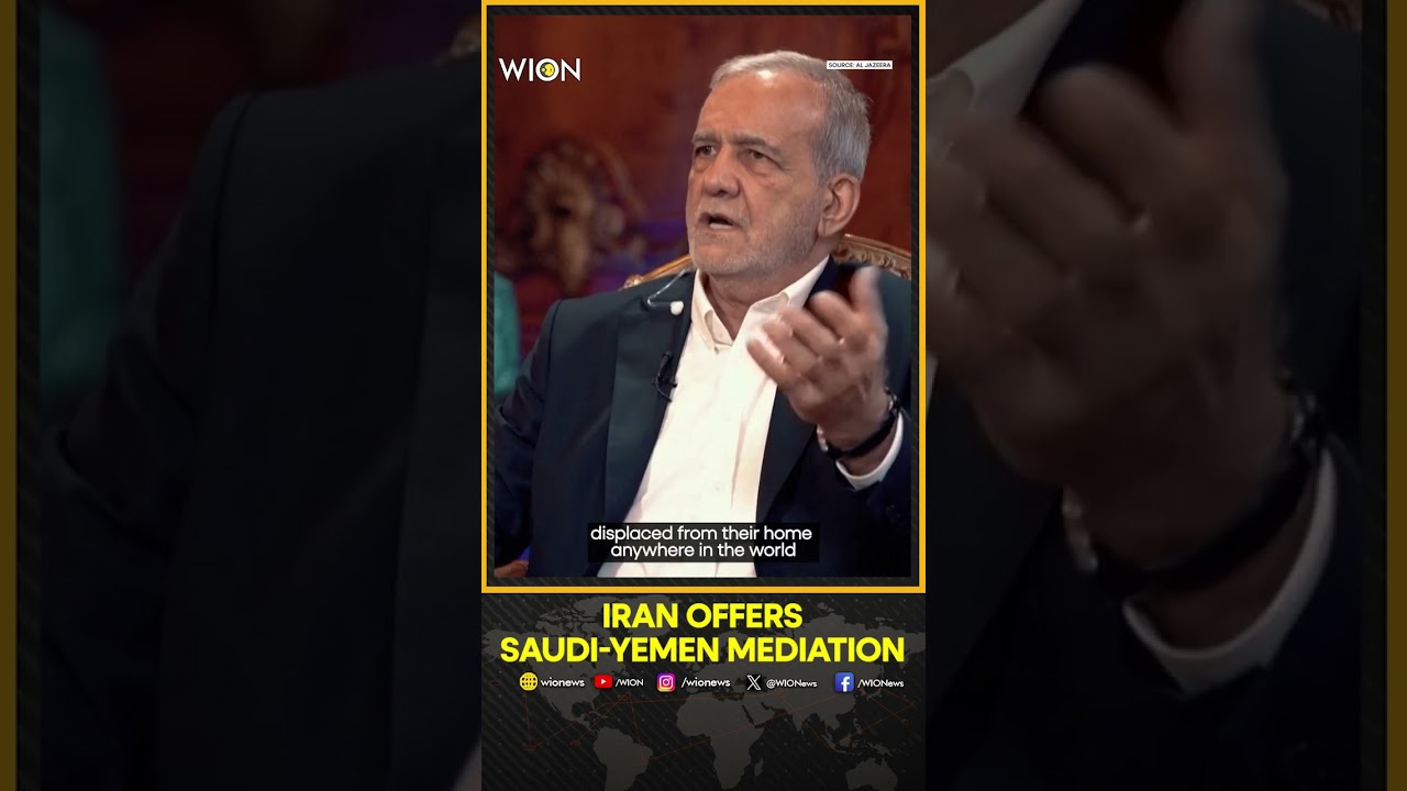 Iran Offers To Mediate Between Saudi Arabia And Yemen | WION SHORTS