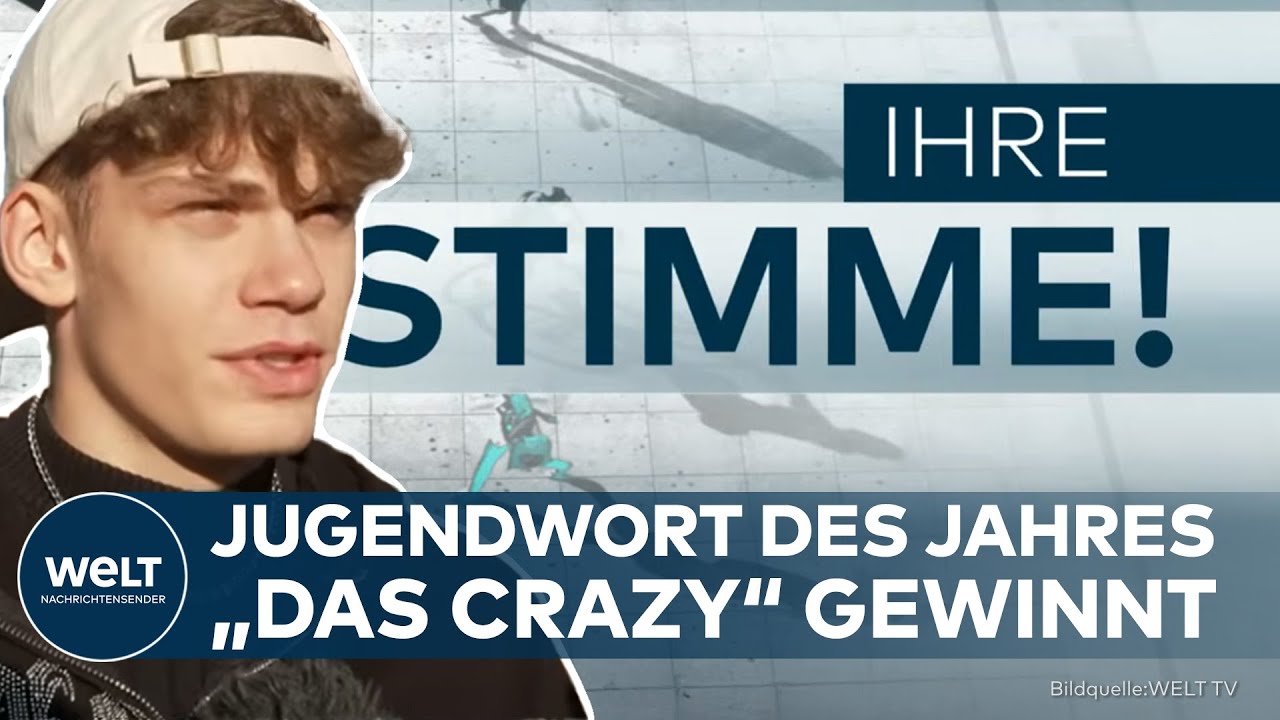 DEUTSCHLAND: Jugendwort 2025 - Warum alle plötzlich ‚das crazy‘ sagen! | Ihre Stimme