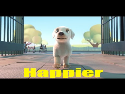 Pip   Happier Music Video Marshmello Happier UNOFFICIAL MUSIC VIDEO Pip Dog Song Animated Film