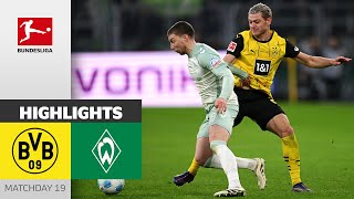 Decimated BVB Gives Win Away! | Borussia Dortmund — SV Werder Bremen 2-2 | Highlights | Bundesliga