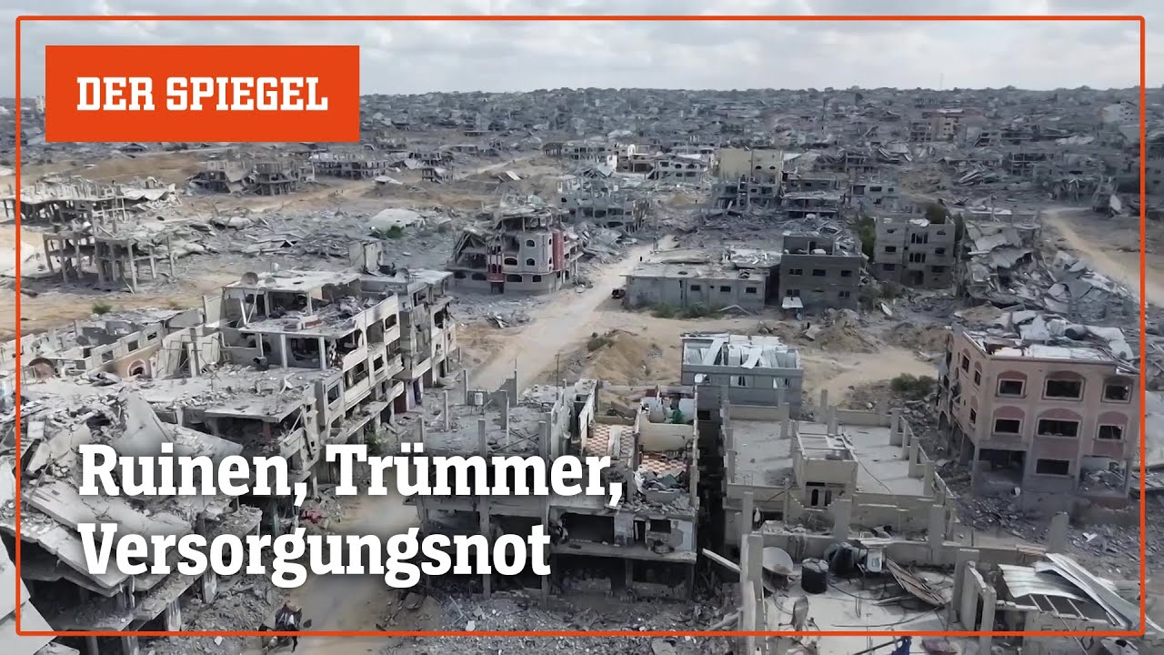 Rückkehr nach Gaza: Chaos in der zerstörten Stadt | DER SPIEGEL