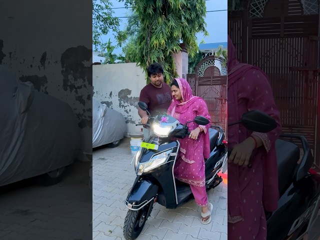 Aj scooty pe maine kuch btaya #minivlog #dailyminivlog #minivlogseries #familyvlog #familyfun