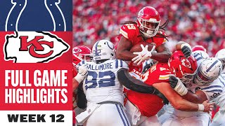 Kansas City Chiefs vs. Indianapolis Colts Game Highlights | NFL 2025 Season - Week 12