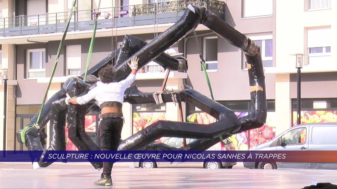 Yvelines | Sculpture : nouvelle oeuvre pour Nicolas Sanhes à Trappes