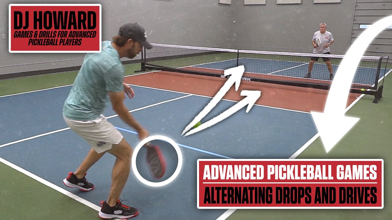 Alternating Between Your Pickleball Drops and Drives