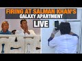 Breaking News: Firing at Salman Khans Galaxy Apartment | Panic Outside Salman Khans House | News9