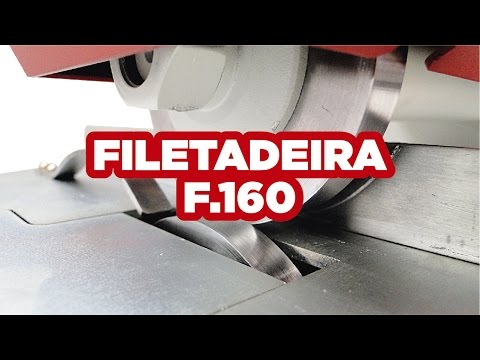 Filetadeira Manual Com Regulagem 160mm F.160 Maksiwa - Vídeo explicativo