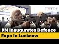 Watch PM Modi Shoot Assault Rifle At DefExpo 2020