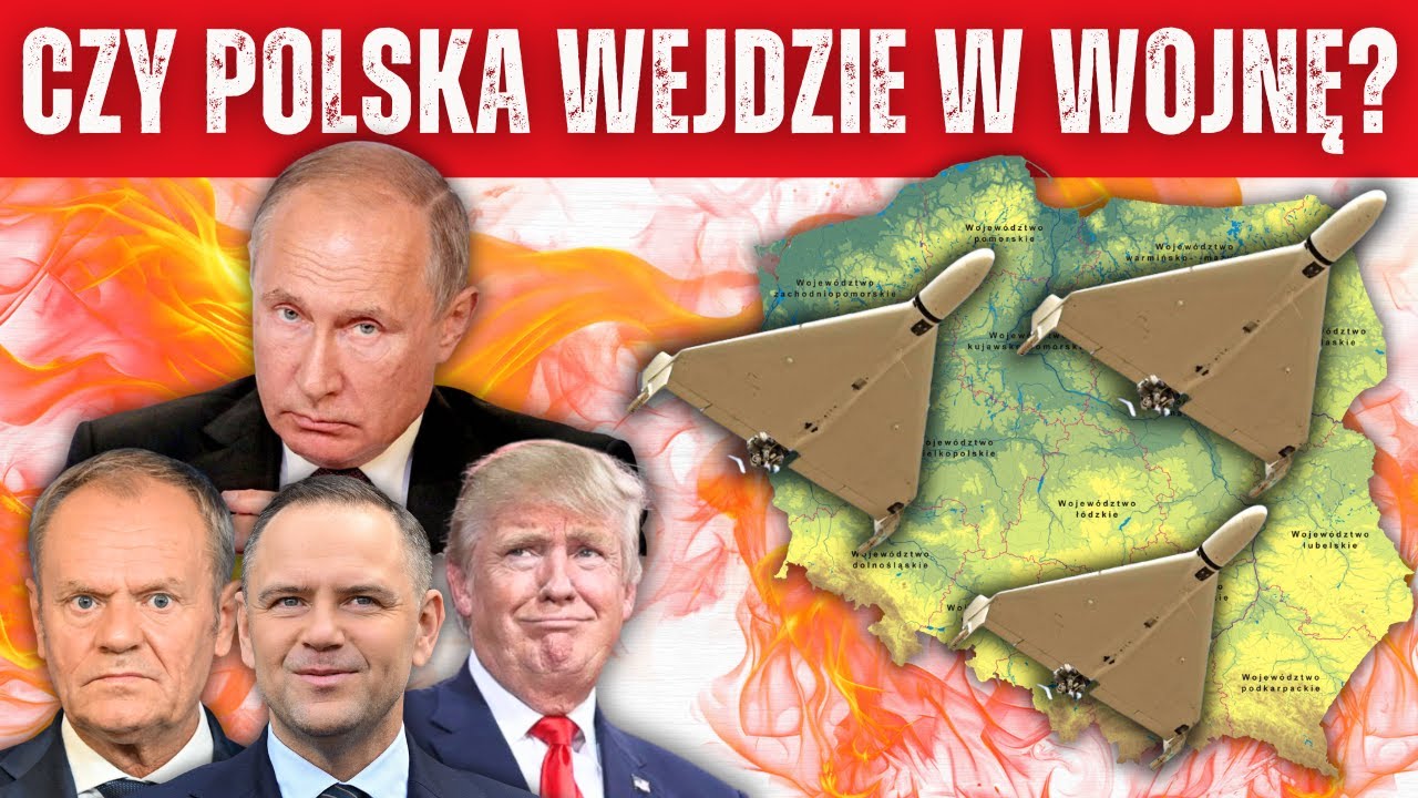 Czy Putin wysłał drony na Polskę? Testowanie NATO. Nawrocki w Berlinie wyszarpie reparacje?