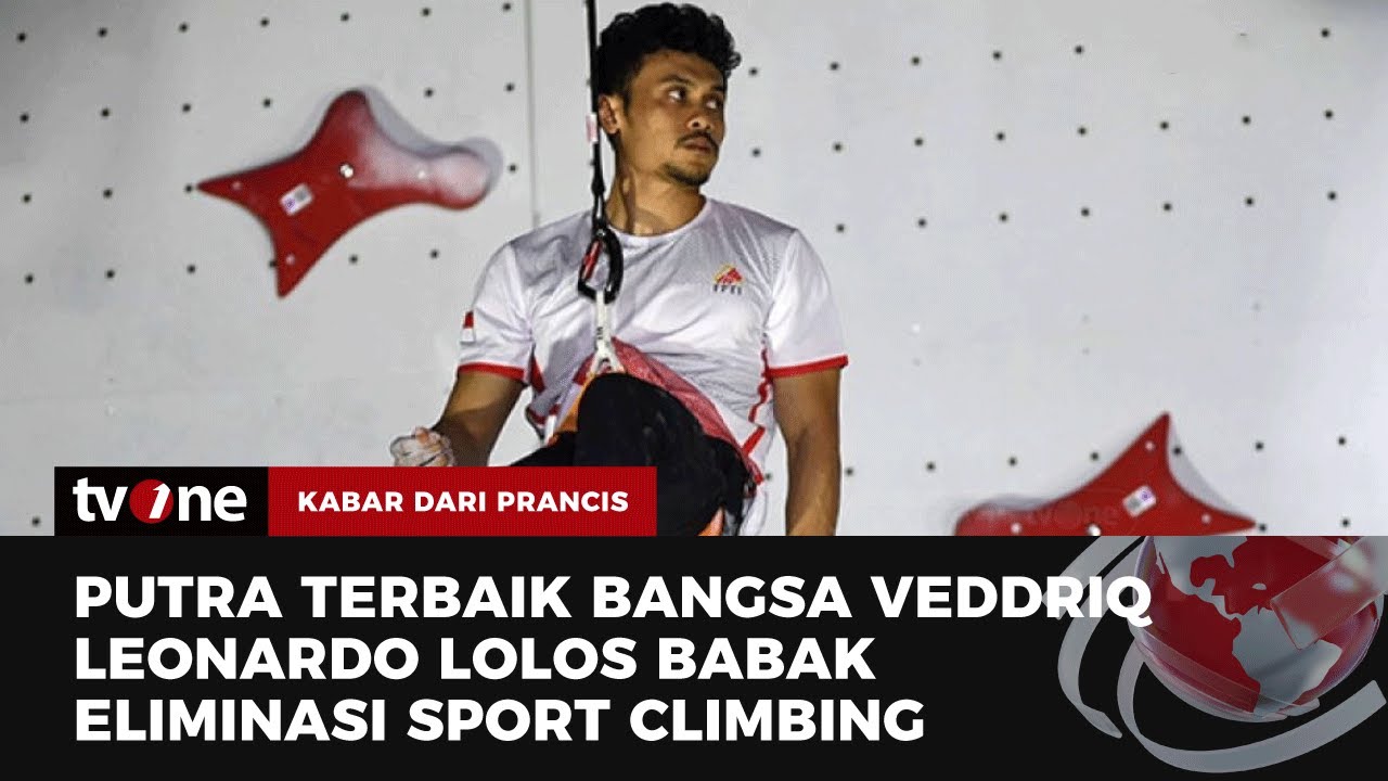 Membanggakan! Atlet Panjat Tebing Veddriq Leonardo Raih Rekor Dunia | Kabar Dari Prancis tvOne
