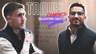 Juventus Travels to Salerno| Vlahovic, Chiesa and more | Travel Diaries