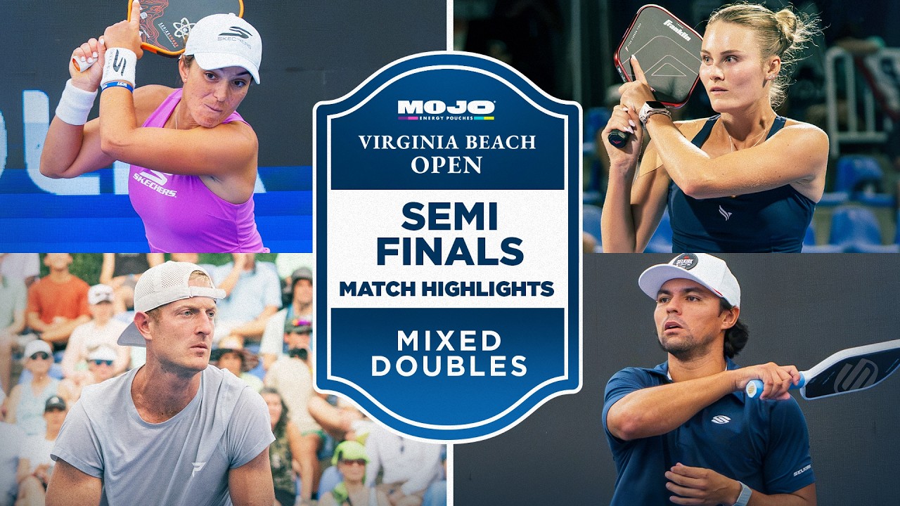 Parenteau/Newman vs Sleeth/Acevedo | Must-See Points | Mixed Doubles SF | PPA Virginia Beach Open