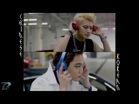 EXO - Call Me Baby | Chinese - Korean MV Comparison (ver.B)