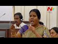 Peethala Sujatha faults Roja in AP Assembly