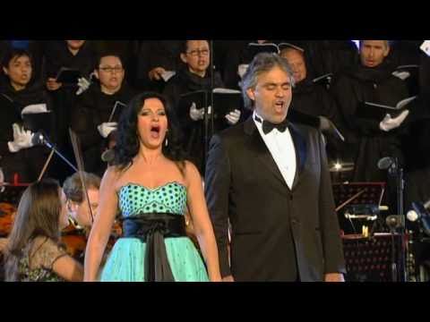 Andrea Bocelli & Angela Gheorghiu - Libiamo ne'lieti calici