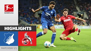 Hoffenheim Save Point in Overtime | TSG Hoffenheim — 1. FC Köln | Highlights | MD 21 Bundesliga 2324